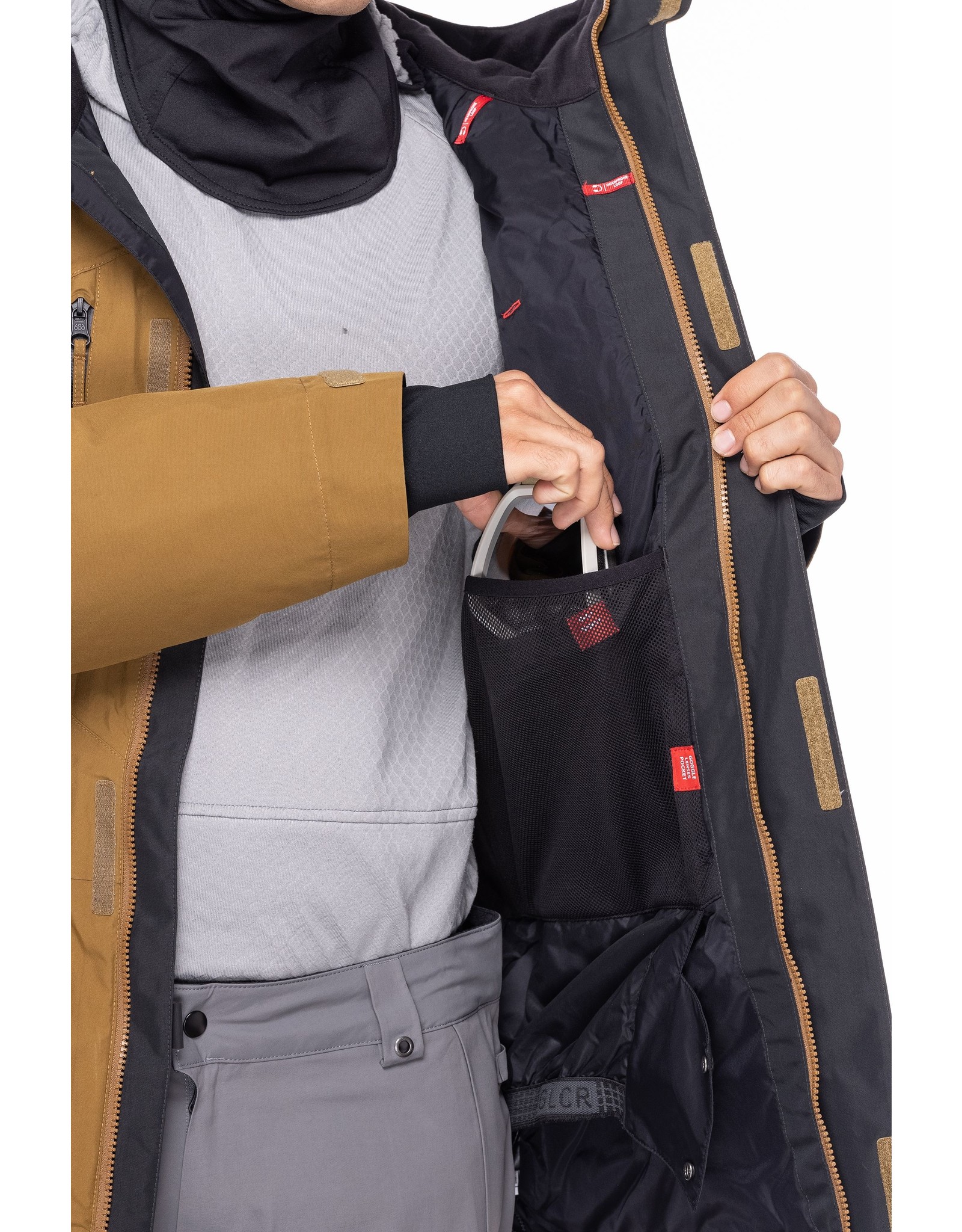 686 - GORE-TEX CORE INSULATED JACKET - BREEN - - Boarderline Skateshop