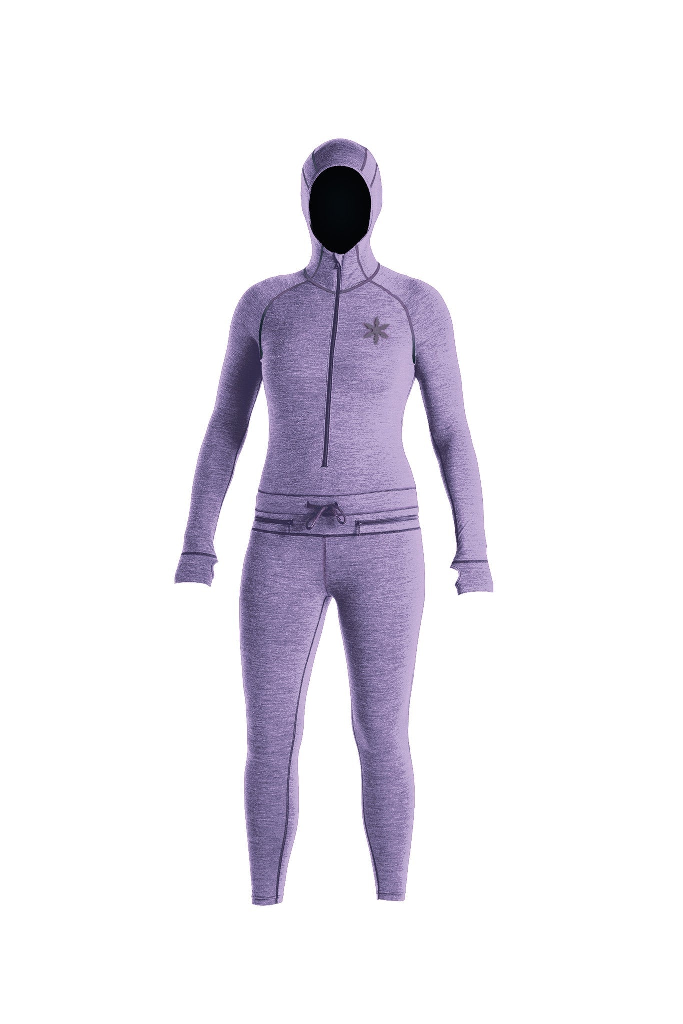 AIRBLASTER WOMENS MERINO NINJA SUIT PURPLE HAZE