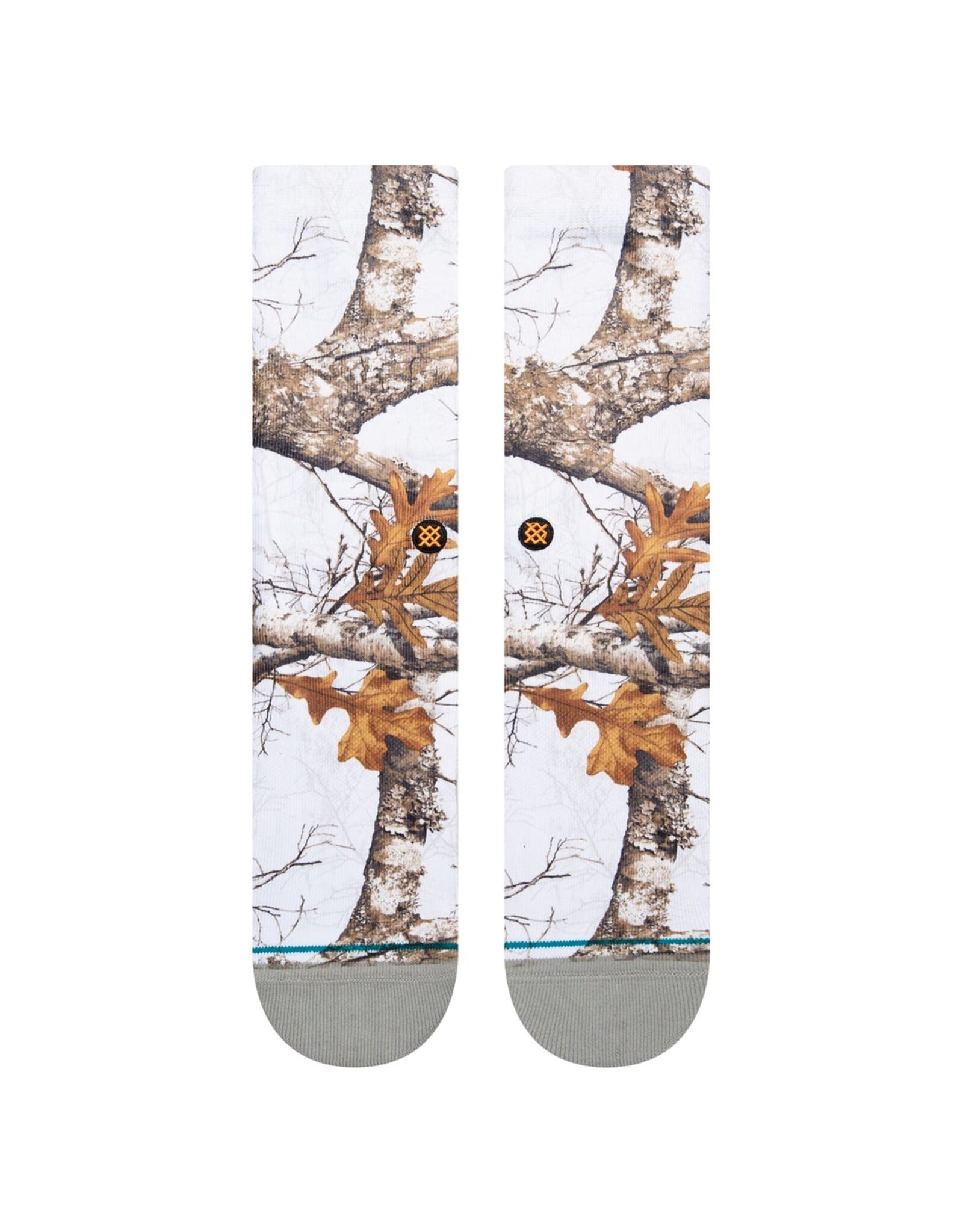 STANCE SOCKS STANCE - REALTREE EDGE - WHITE -