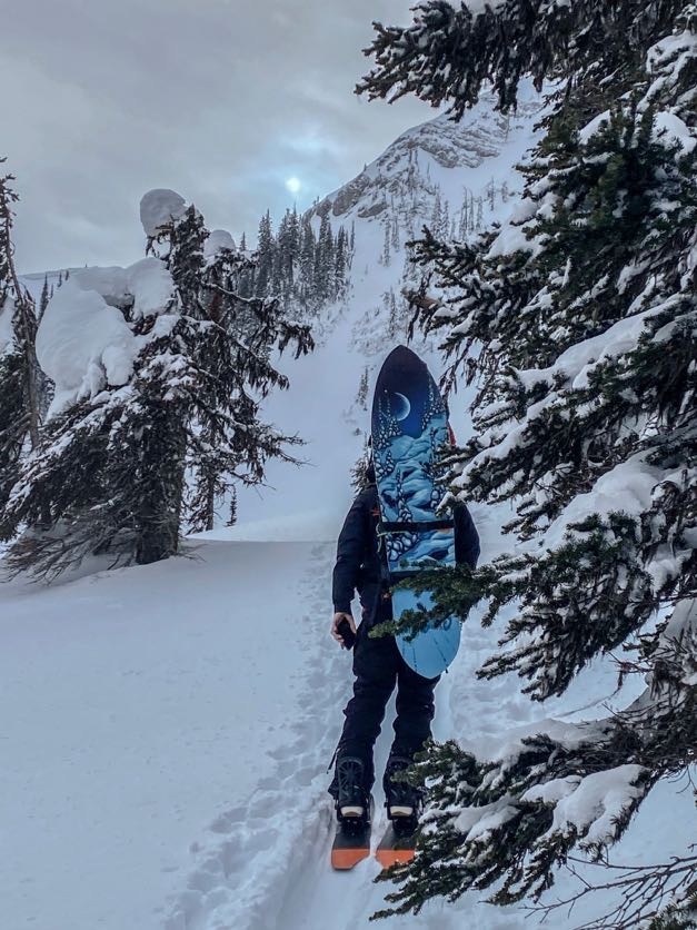 grassroots powder surfer