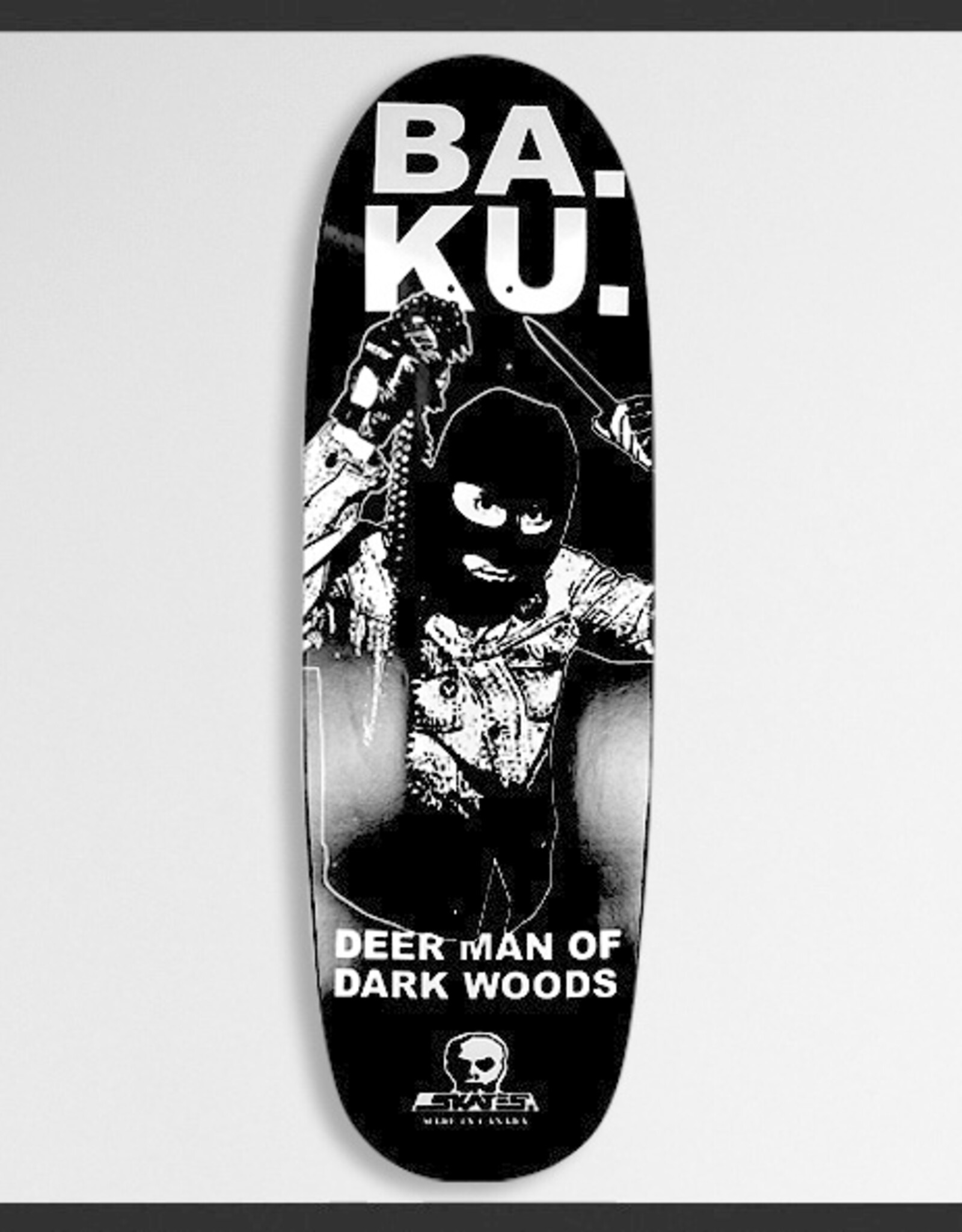 SKULL SKATES SKATEBOARD DECKS SKULL SKATES - 10 x 32.5 BA.KU DMODW DAMNED  DECK