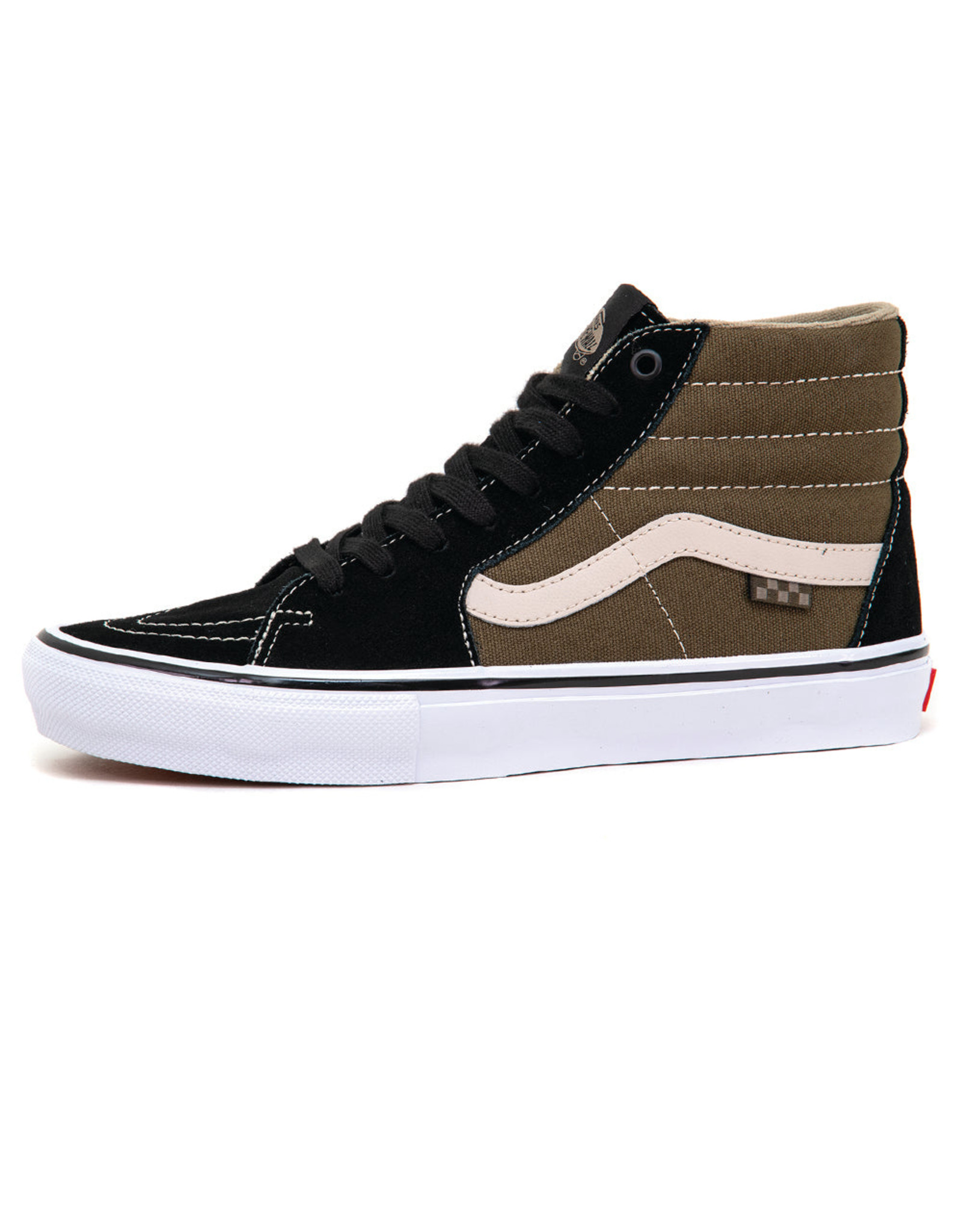 VANS SK8 HI SKATE BLACK/OLIVE IN CANADA Boarderline