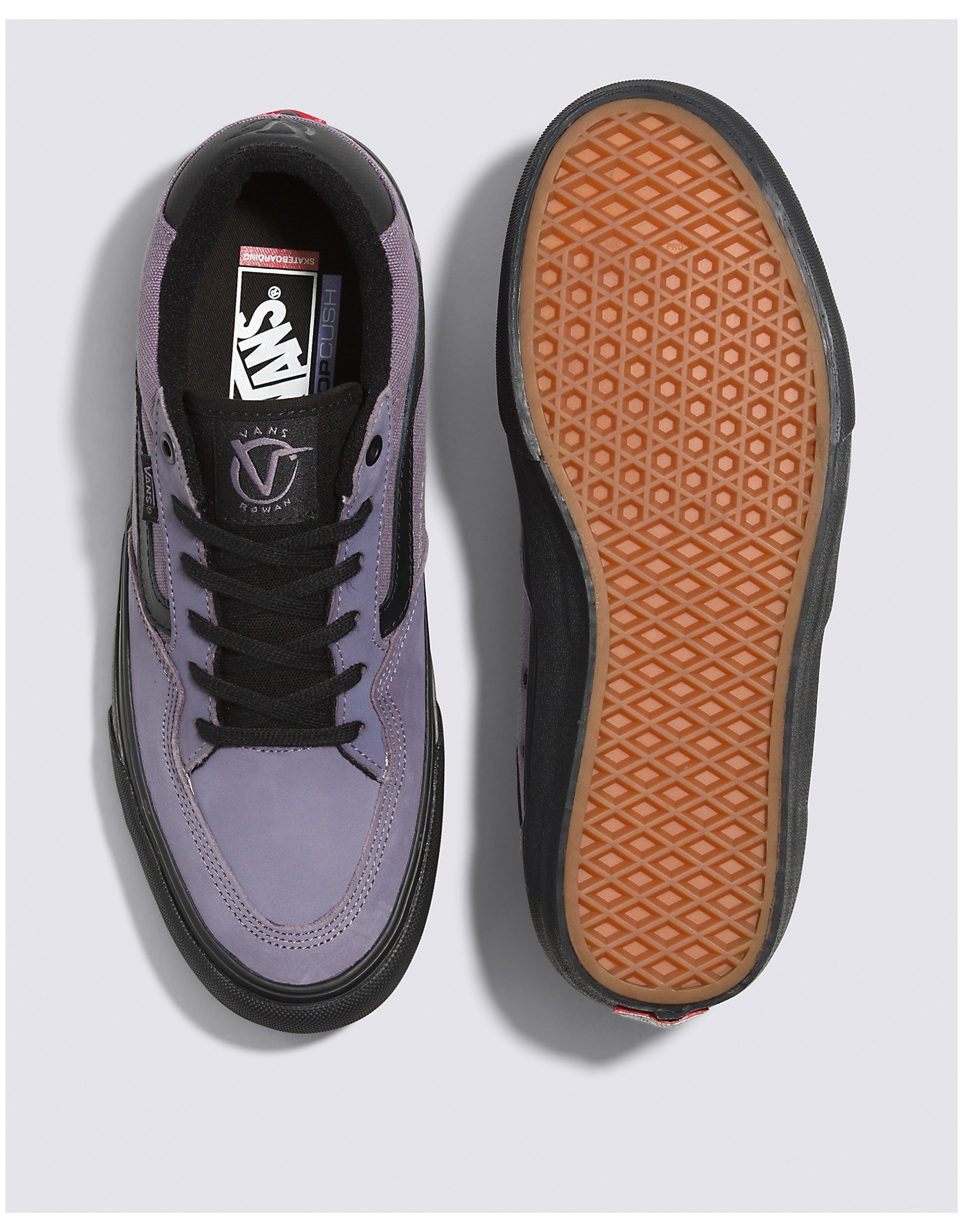 VANS ROWAN PURPLE/BLACK SKATE SHOES CANADA Boarderline