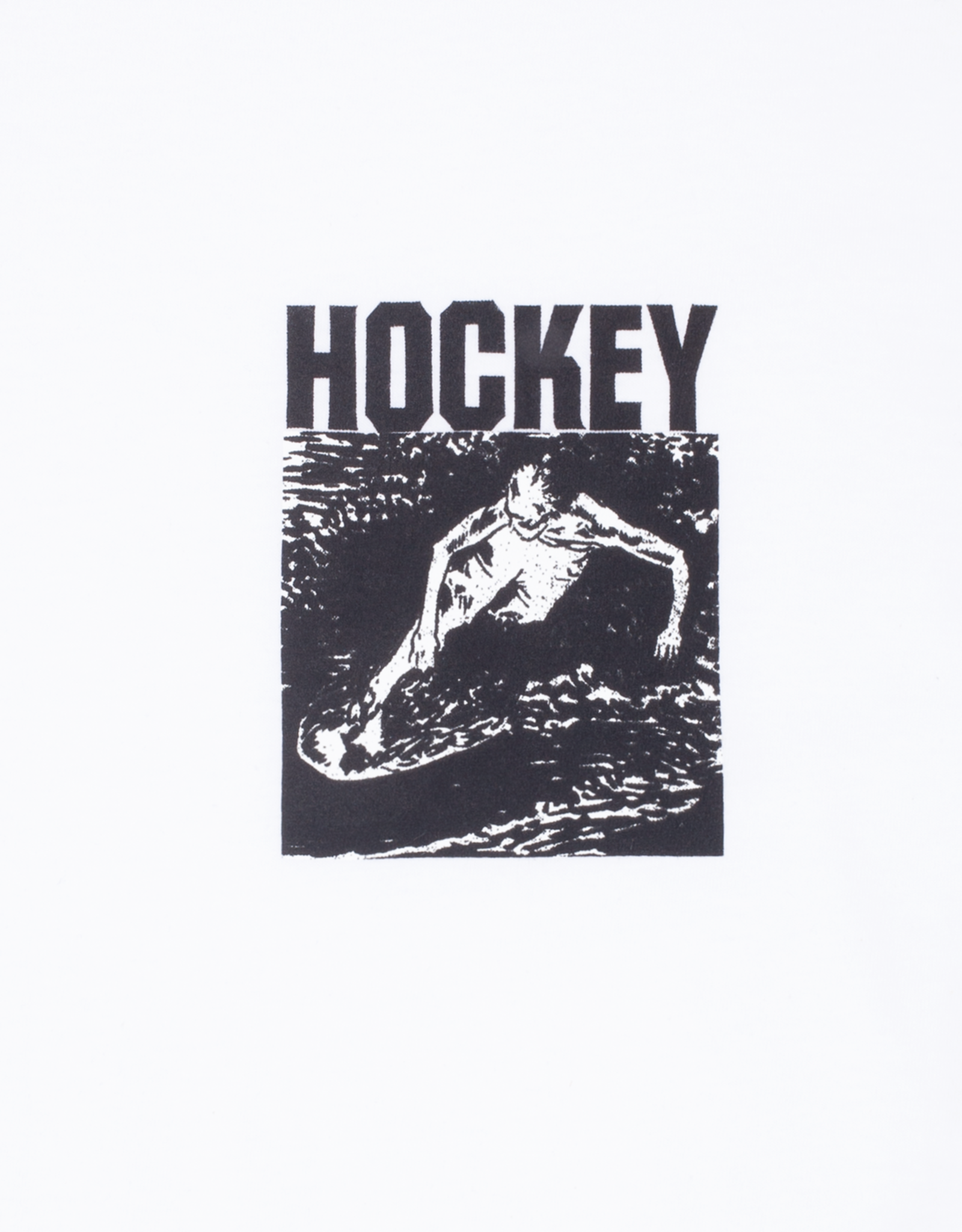 HOCKEY SKATEBOARD DECKS HOCKEY - SKIM L/S - WHITE -