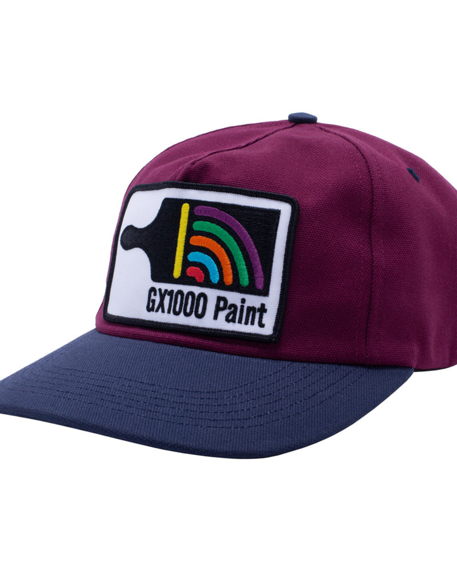 GX1000 SKATEBOARD DECKS GX1000 - PAINT 5 PANEL HAT BURGUNDY