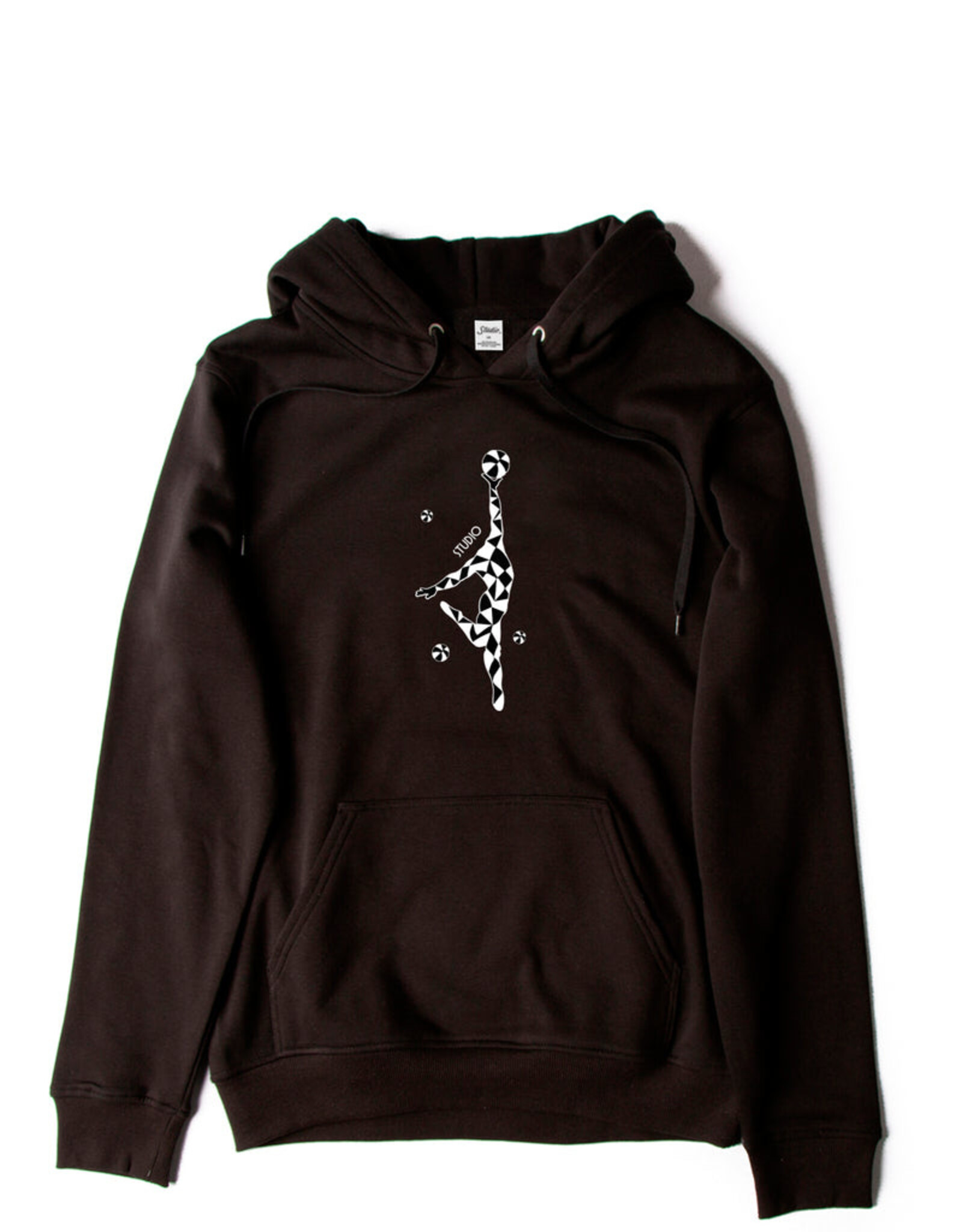 STUDIO - BASKETBALLET HOODIE - BLACK -