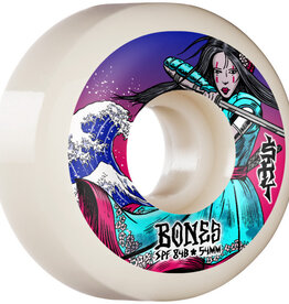 BONES BONES WHEELS - BROWN WARRIOR 84B SIDECUT 54