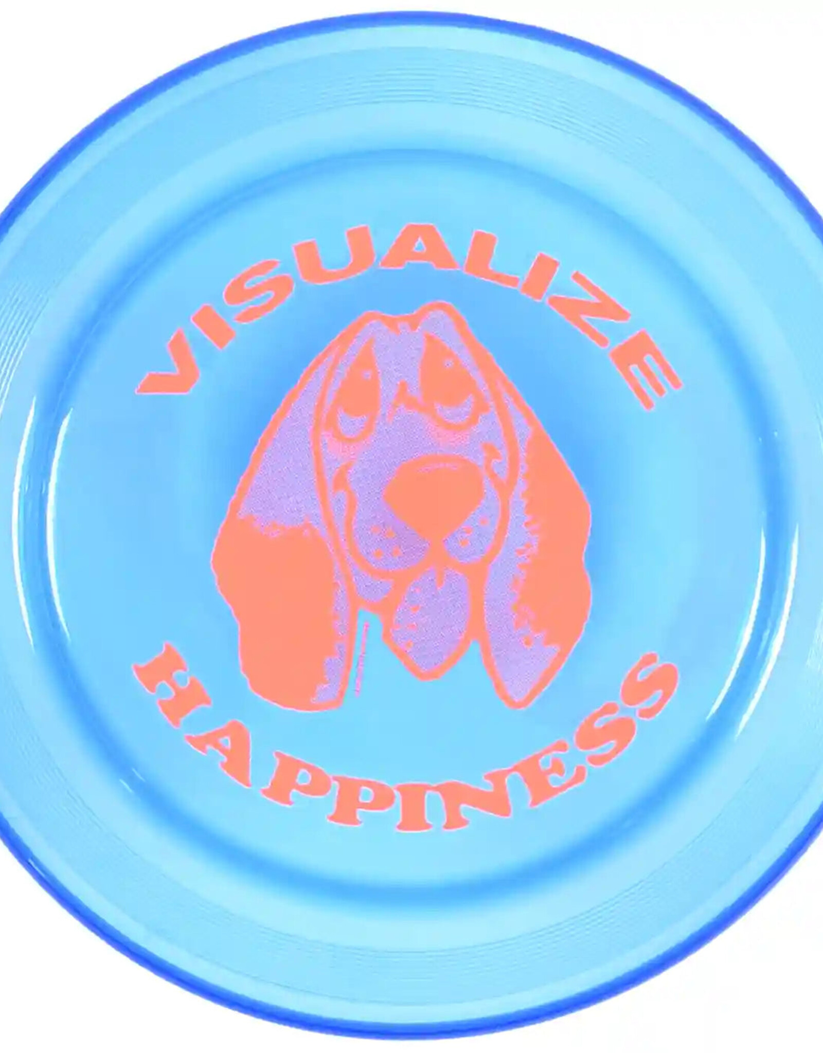 QUASI SKATEBOARD DECKS QUASI - HAPPINESS FRISBEE - BLUE