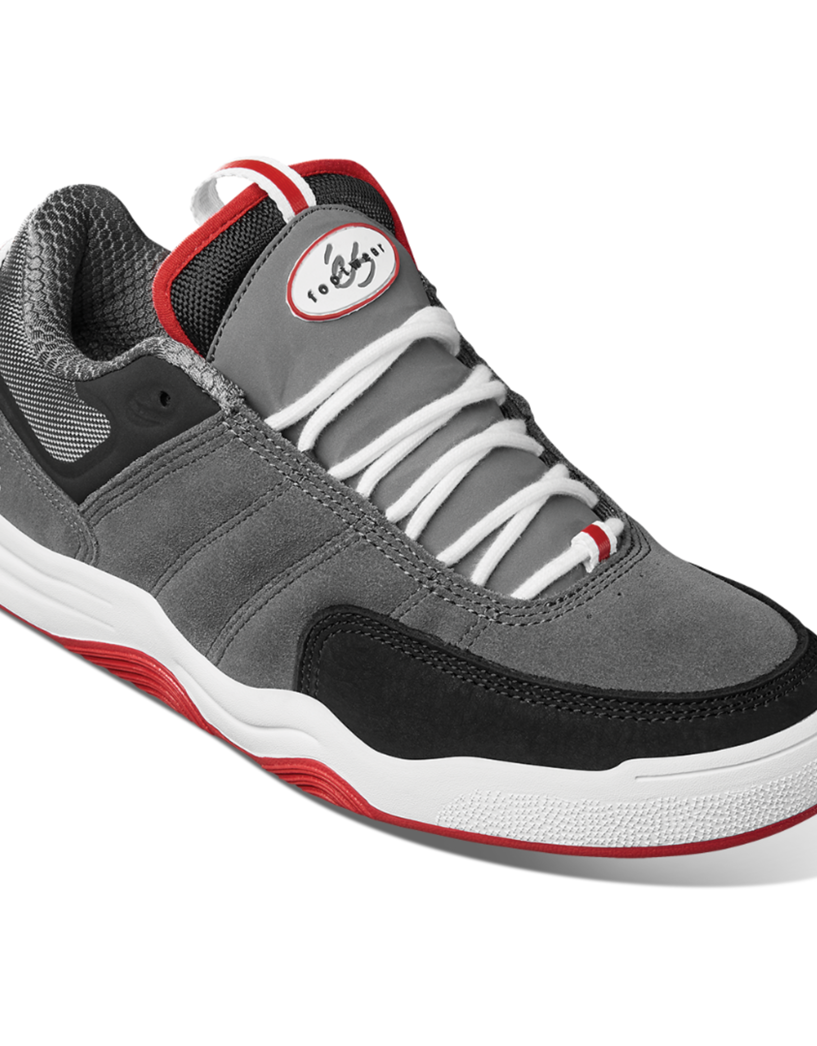 ES SKATE SHOES ES - EVANT GREY/BLACK/RED