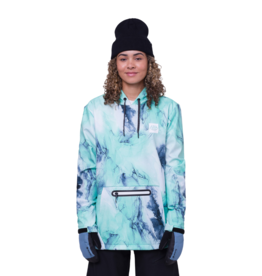 686 OUTERWEAR 686 - WOMENS WATERPROOF HOODY SPEARMINT MARBLE