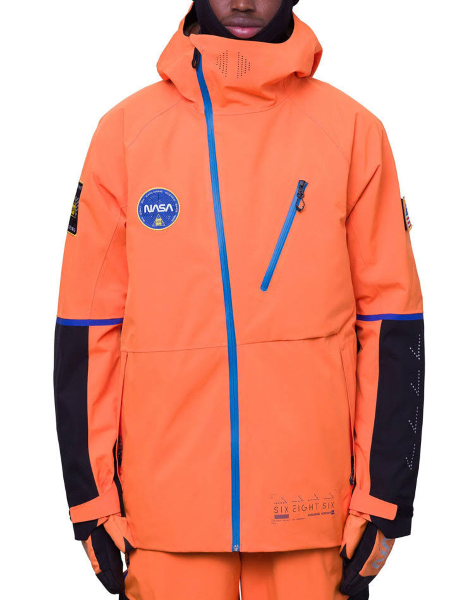 686 OUTERWEAR 686 - EXPLORATION THERMAGRAPH NASA ORANGE