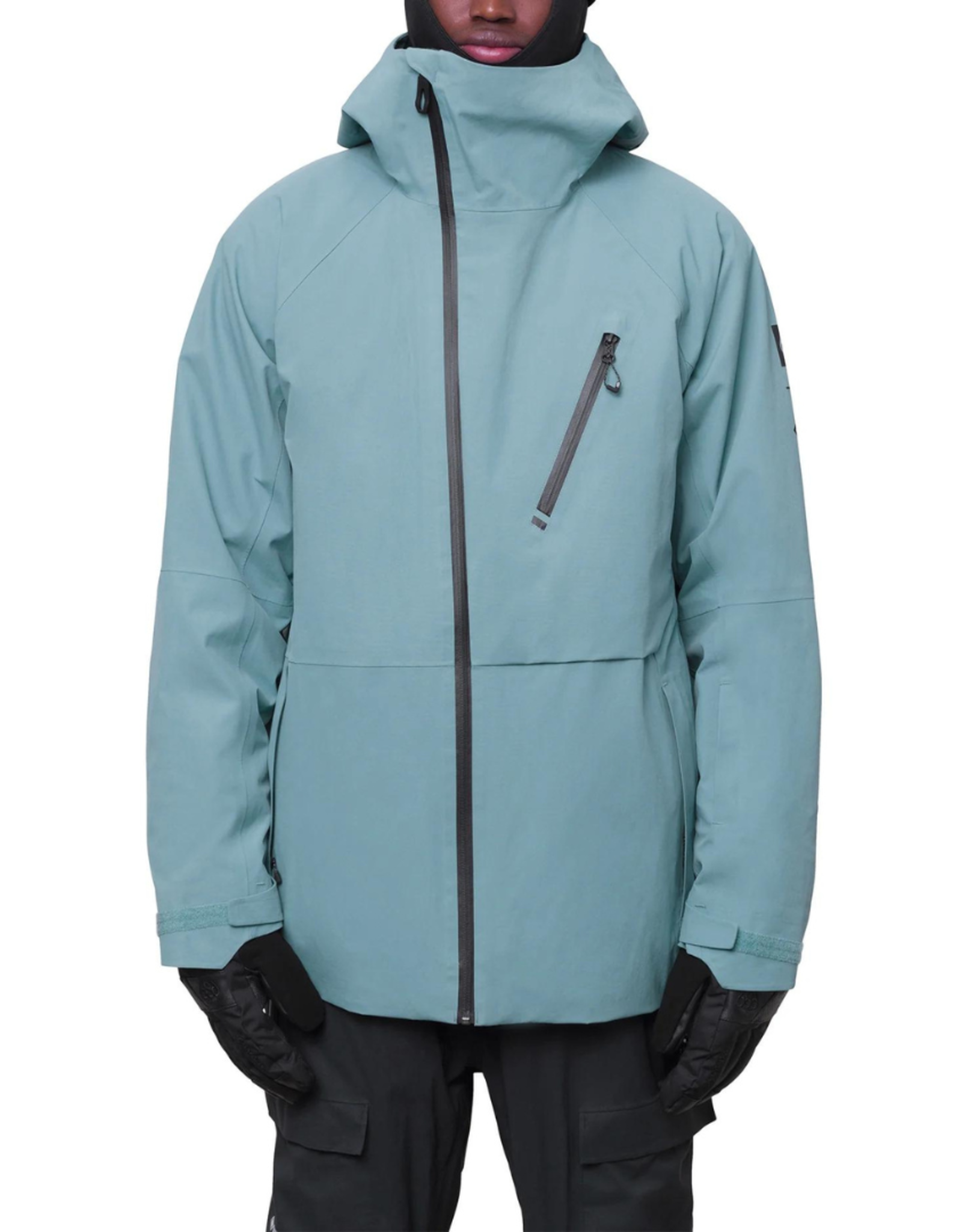 686 OUTERWEAR 686 - GORETEX HYDRA DOWN THERMAGRAPH STEEL BLUE