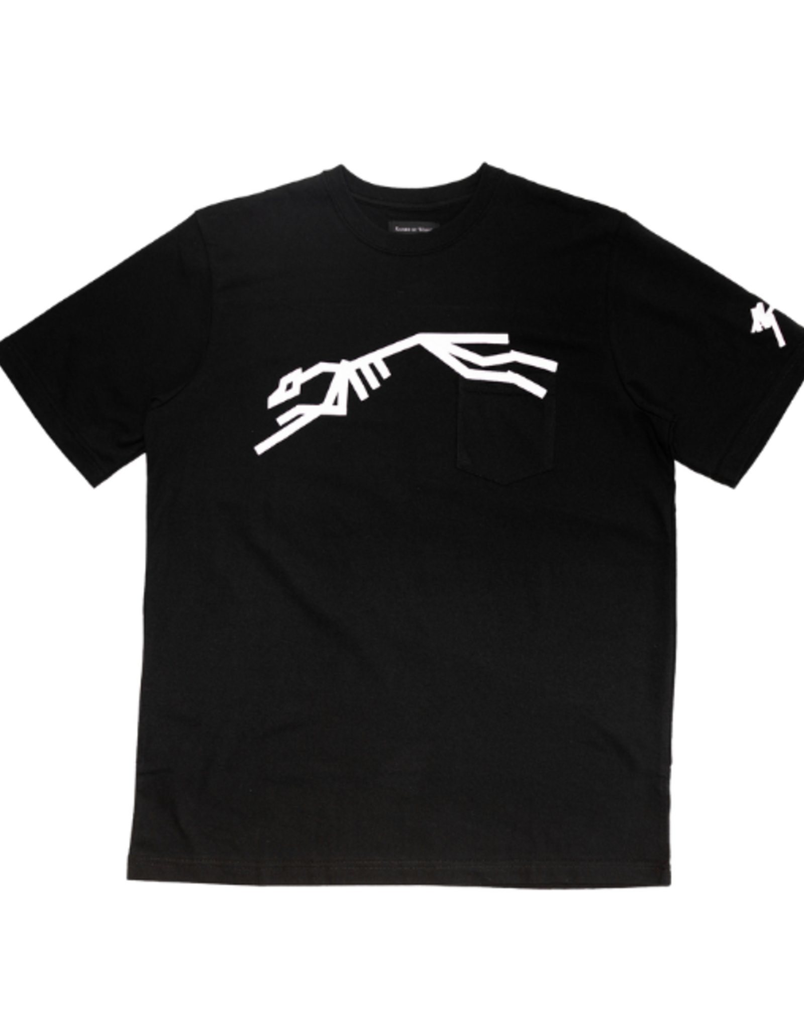 RAISED BY WOLVES RAISED BY WOLVES - AG GALLOP POCKET TEE BLACK