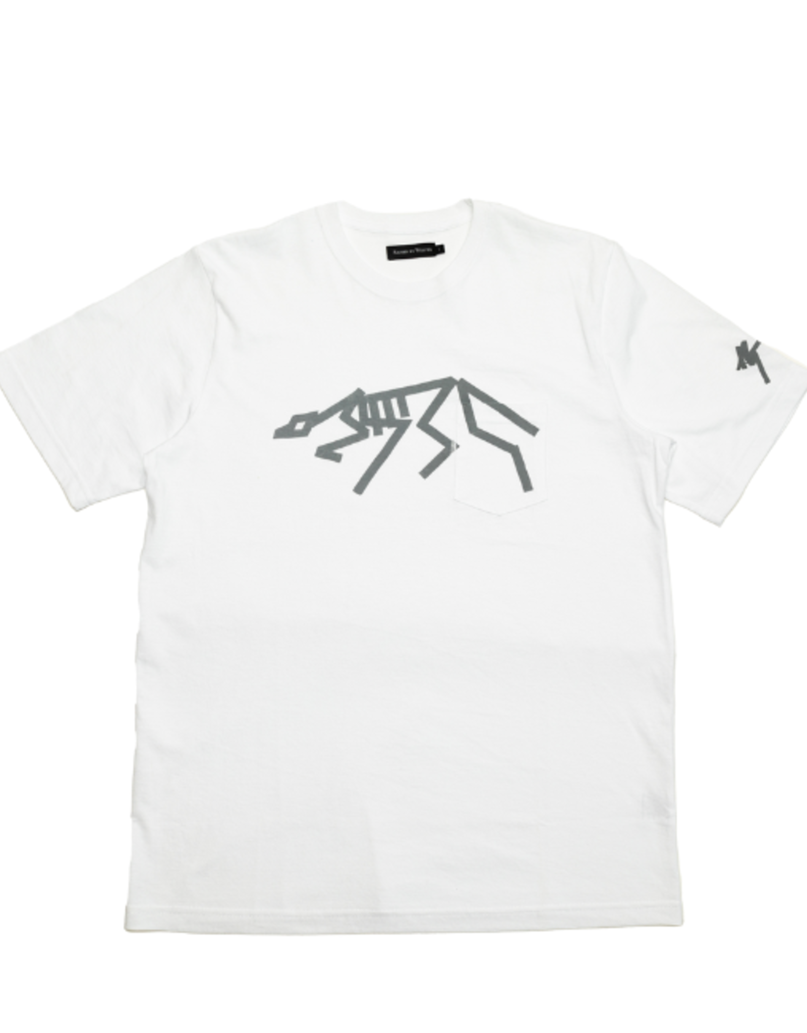 RAISED BY WOLVES RAISED BY WOLVES - AG STALK POCKET TEE WHITE