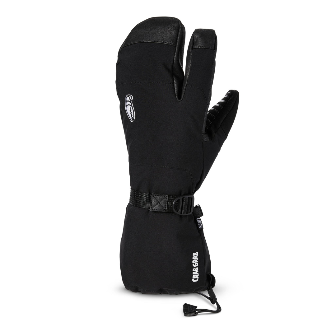 CRAB GRAB CINCH TRIGGER MITT BLACK 2023/24 Boarderline