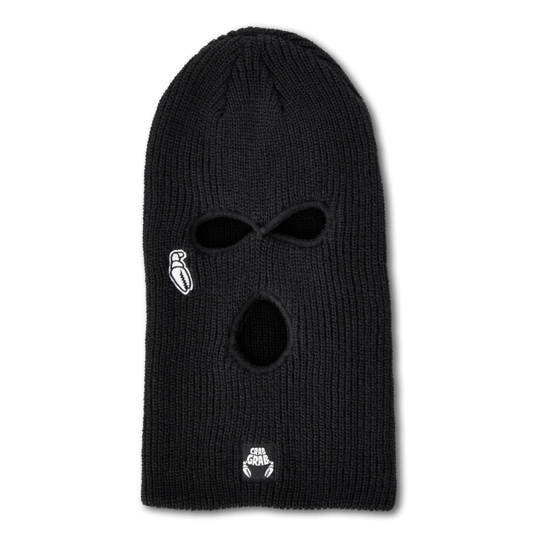 CRAB GRAB GOON MASK BLACK 2023/24 Boarderline