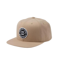 BRIXTON BRIXTON OATH III SNAPBACK - SAND