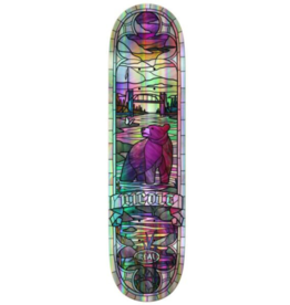 REAL SKATEBOARD DECKS REAL - NICOLE RAINBOW FOIL HOLOGRAPHIC CATHEDRAL 8.38