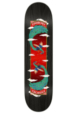 REAL SKATEBOARD DECKS REAL - ISHOD FEATHERS TWIN TIP 8.25 - BLACK