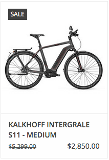 kalkhoff integrale s11 for sale