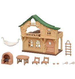 Calico Critters Lakeside Lodge Gift Set with rope ladder