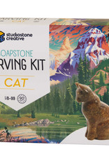 Studiostone Creative Cat - Soapstone Carving Kit