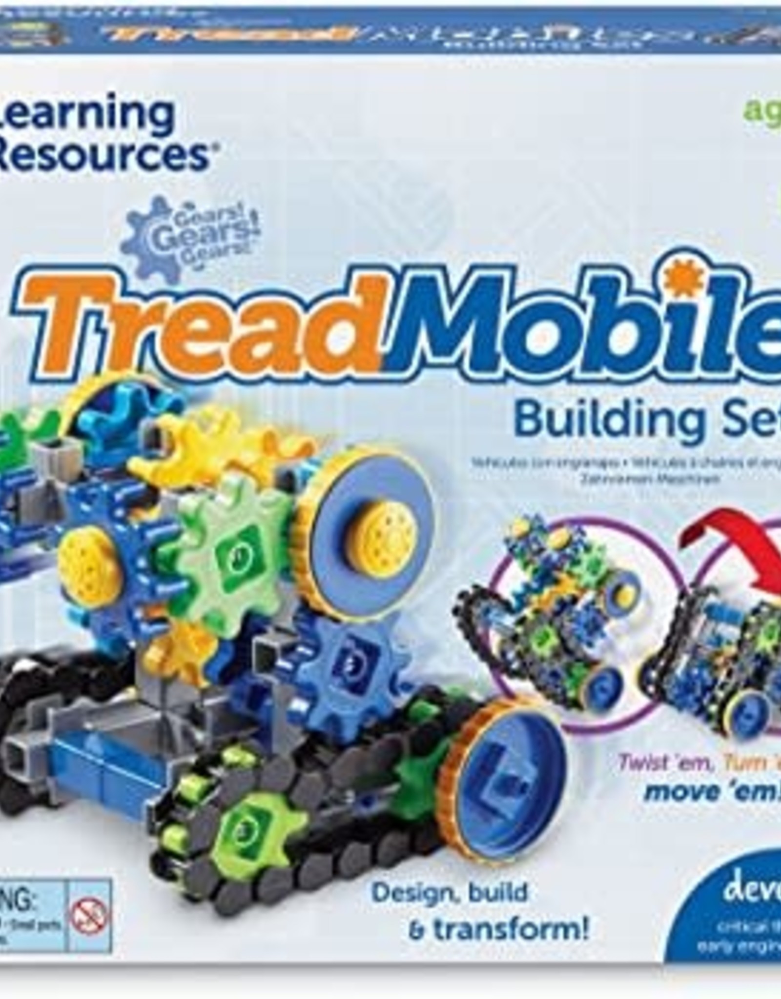 Learning Resources Gears! Gears! Gears! Treadmobiles