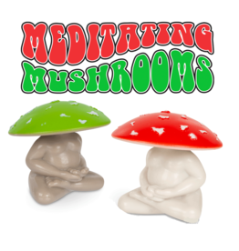 Accoutrements Meditating Mushrooms