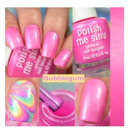 Polish Me Silly Pearl Neon - Bubblegum