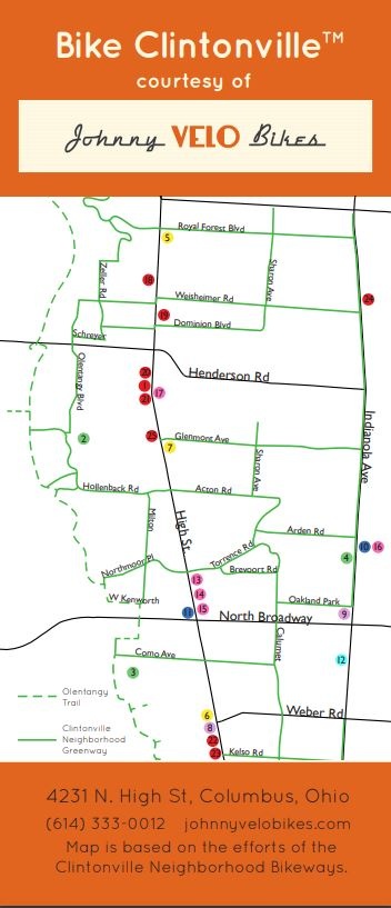 Our Map made it in the Clintonville Spotlight!
