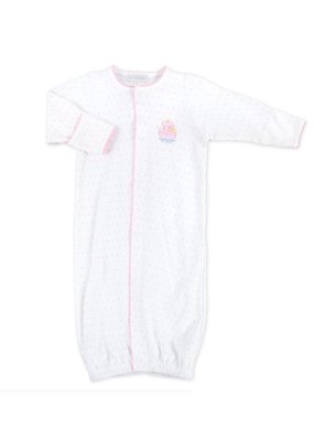 Magnolia Baby Baby Girl Ballet Duet Emb Ruffle Converter Pink