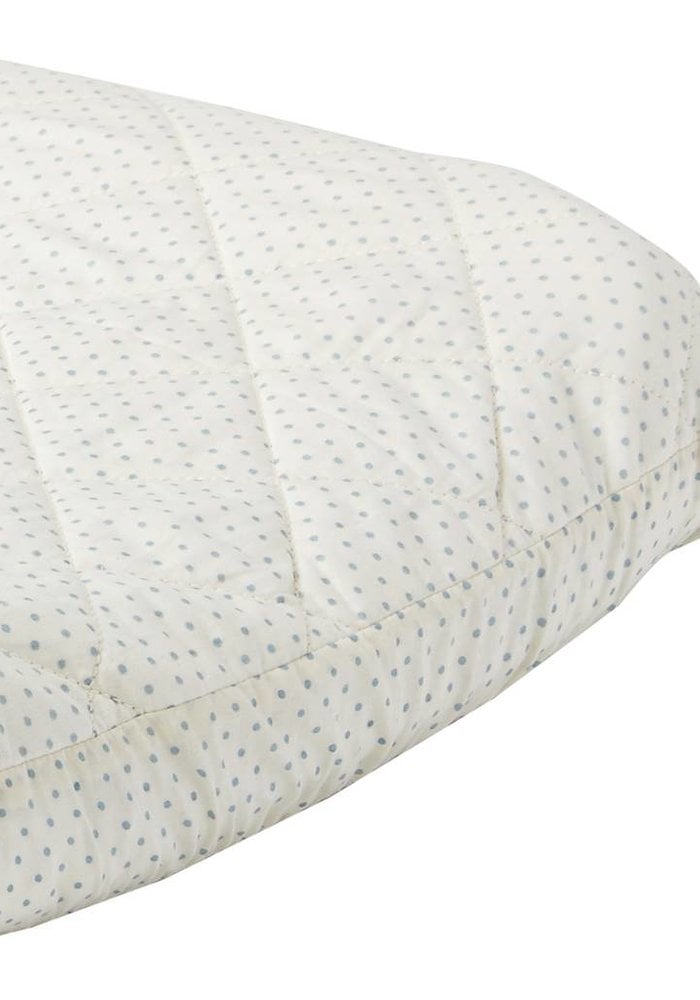 Pehr Blue Pin Dot Changing Pad Cover