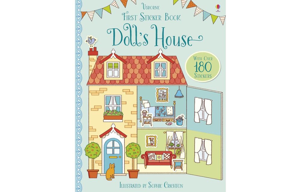 First Sticker Book Dollhouse