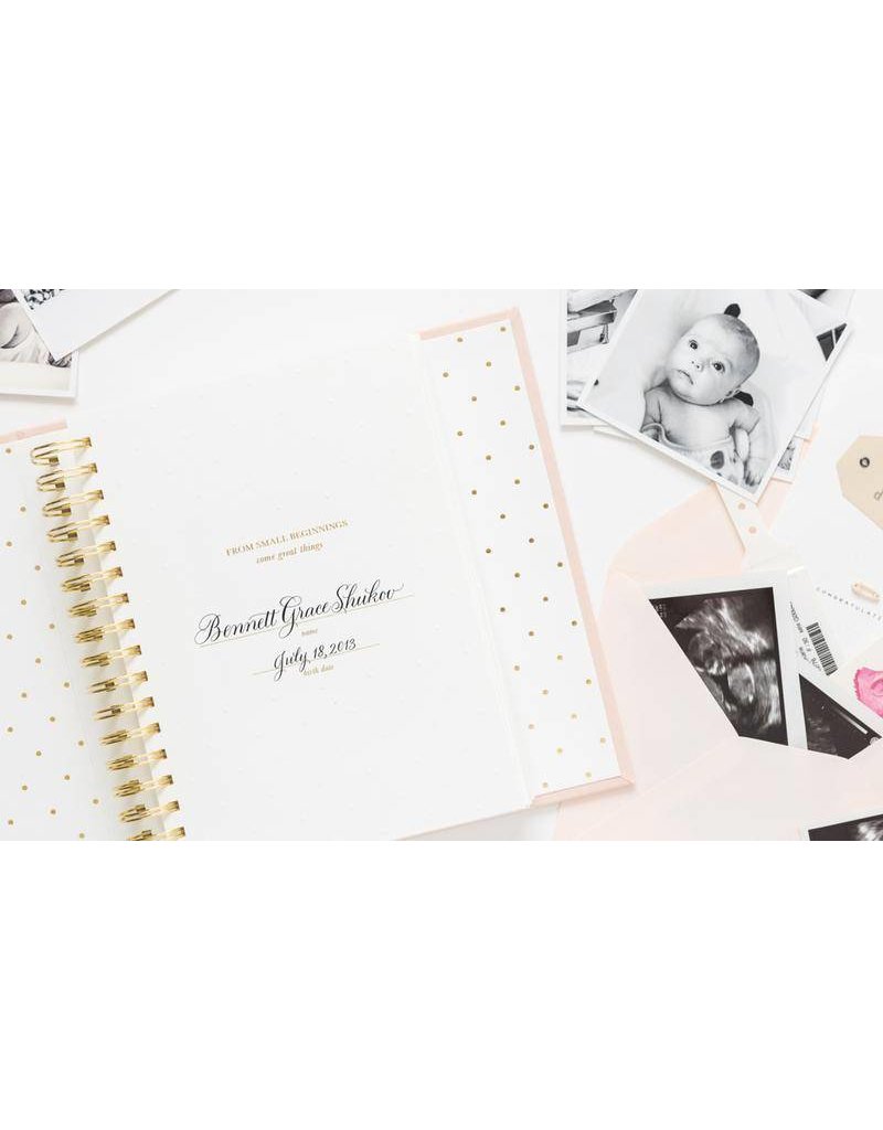 sugar paper baby book