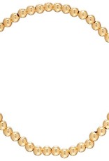 E Newton E Newton Classic Gold 4mm Bead Bracelet