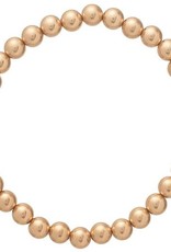 E Newton E Newton Classic Gold 5mm Bead Bracelet