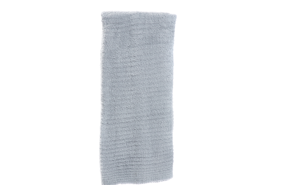 Barefoot Dreams Cozychic Ribbed Throw Ocean