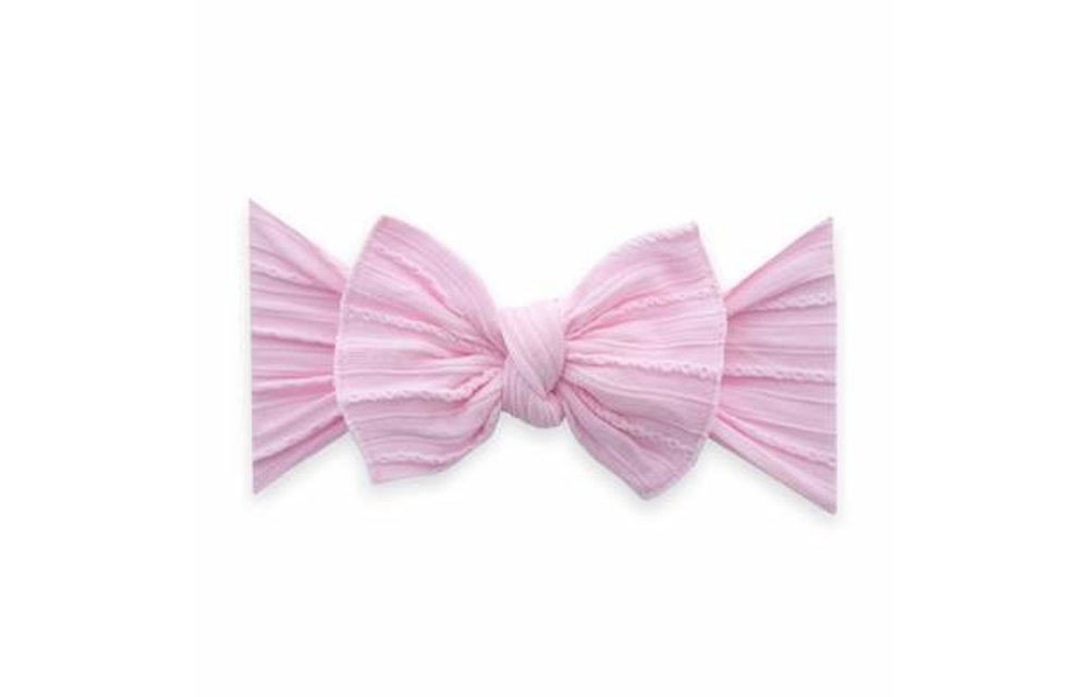 Baby Bling Cable Knit Knot Bow (more colors avialable)