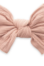 Baby Bling Baby Bling Cable Knit Knot Bow (more colors avialable)