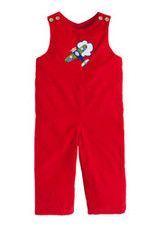 Little English Little English Airplane Applique Overall
