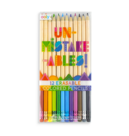 ooly Ooly Un-mistake-ables Erasable Colored Pencils Set of 12