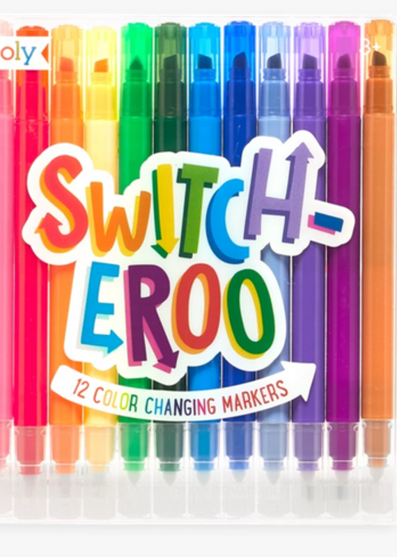 ooly Ooly Switcheroo Color Changing Markers Set of 12