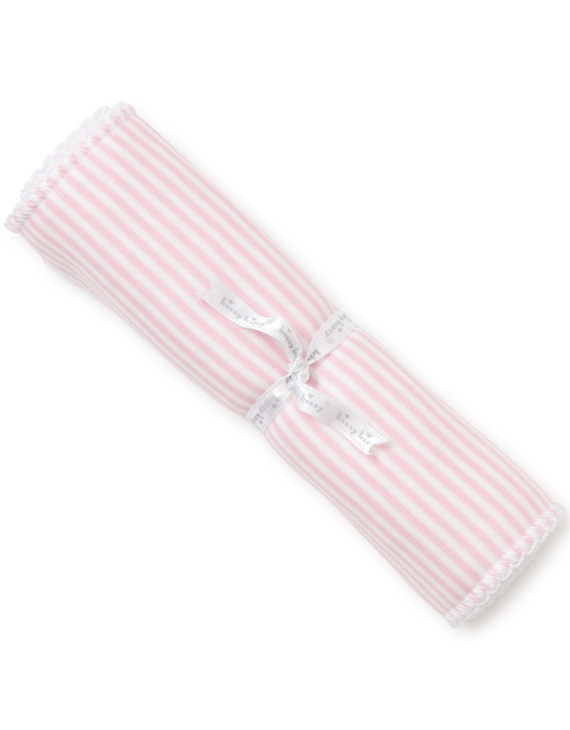 Kissy Kissy KK Stripes Burp Cloth Pink