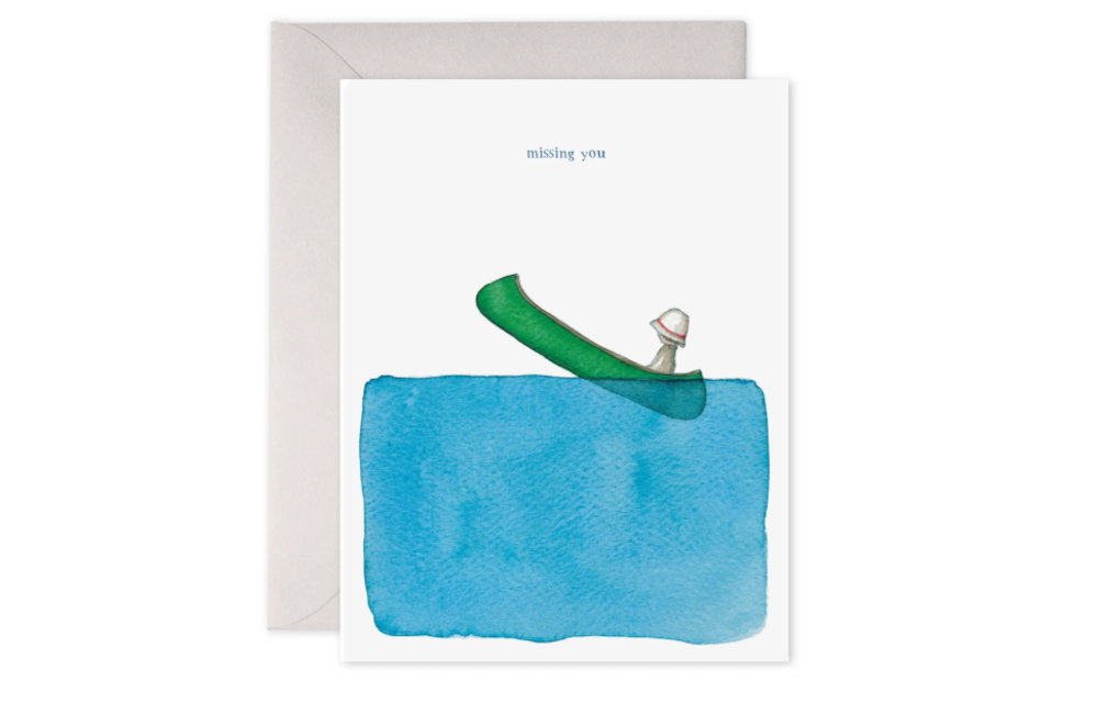 E. Frances Paper Missing You Canoe
