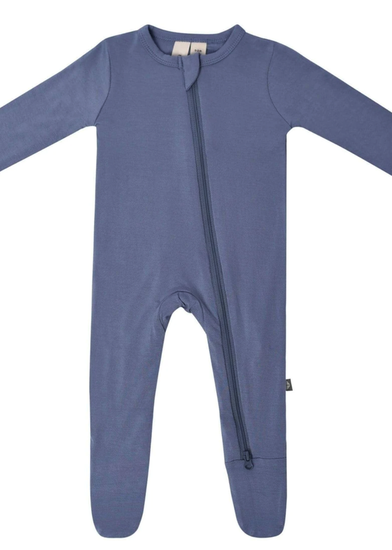 Kyte Baby Kyte Zippered Footie- Slate