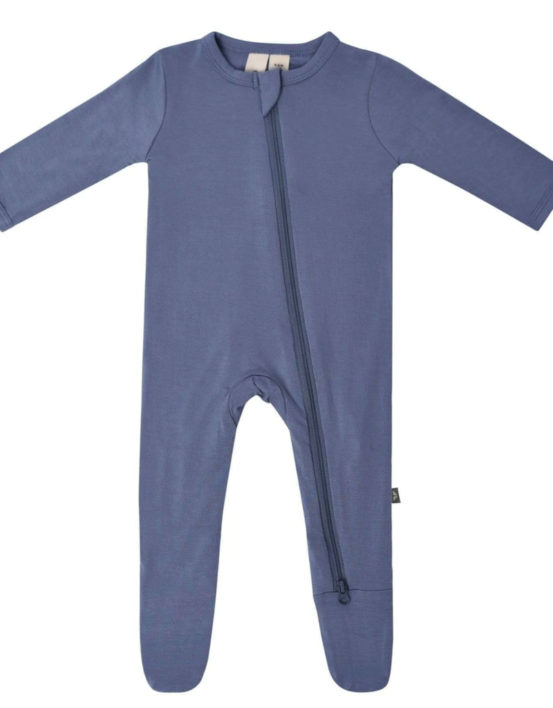 Kyte Baby Kyte Zippered Footie- Slate