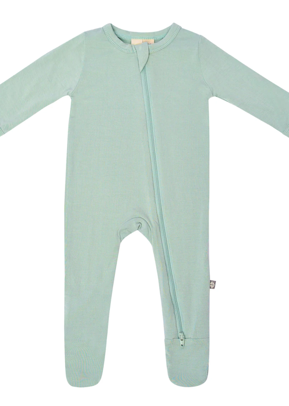 Kyte Baby Kyte Zippered Footie- Sage