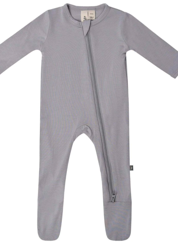 Kyte Baby Kyte Zippered Footie- Storm