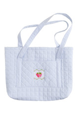 Little English Little English Quilted Luggage Tote Strawberry