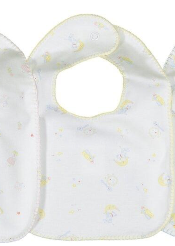 Pixie Lily PL Hey Diddle Bib Blue/Ylw